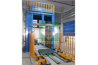 Pallet reciprocating conveyor system